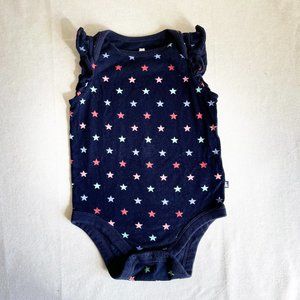 GAP Baby Girl Navy Dots Body Suits 6-12 months
